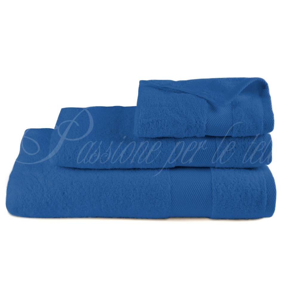 Tris asciugamani spugna di cotone