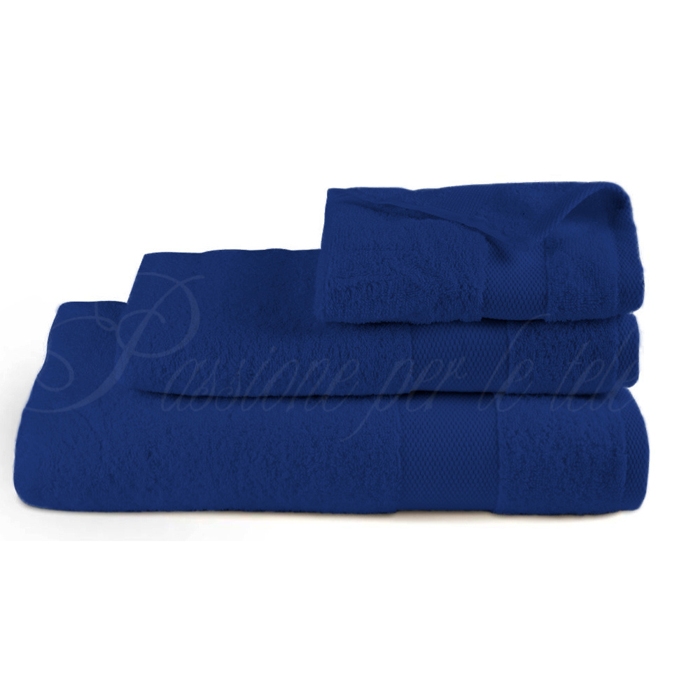 Tris asciugamani spugna di cotone