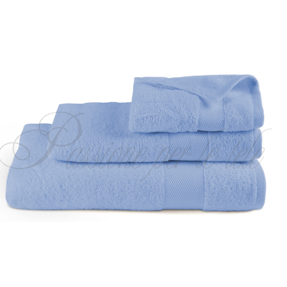 Tris asciugamani spugna di cotone